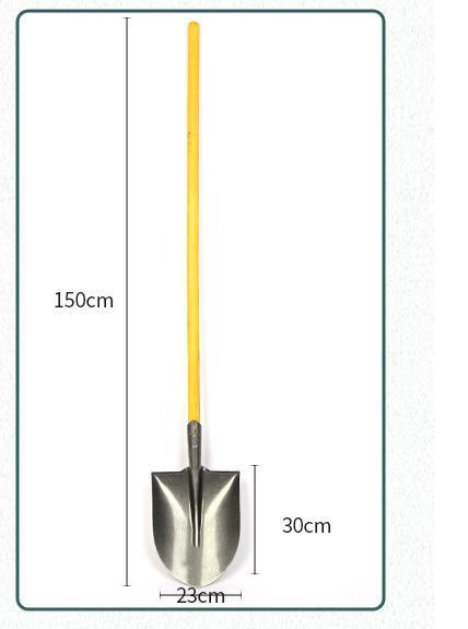 Wooden Handle Shovel, Square Tip Shovel, Fire-Fighting