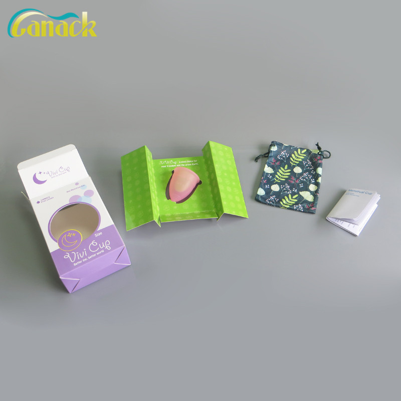 Silicone Girls Menstrual Cup Collapsible