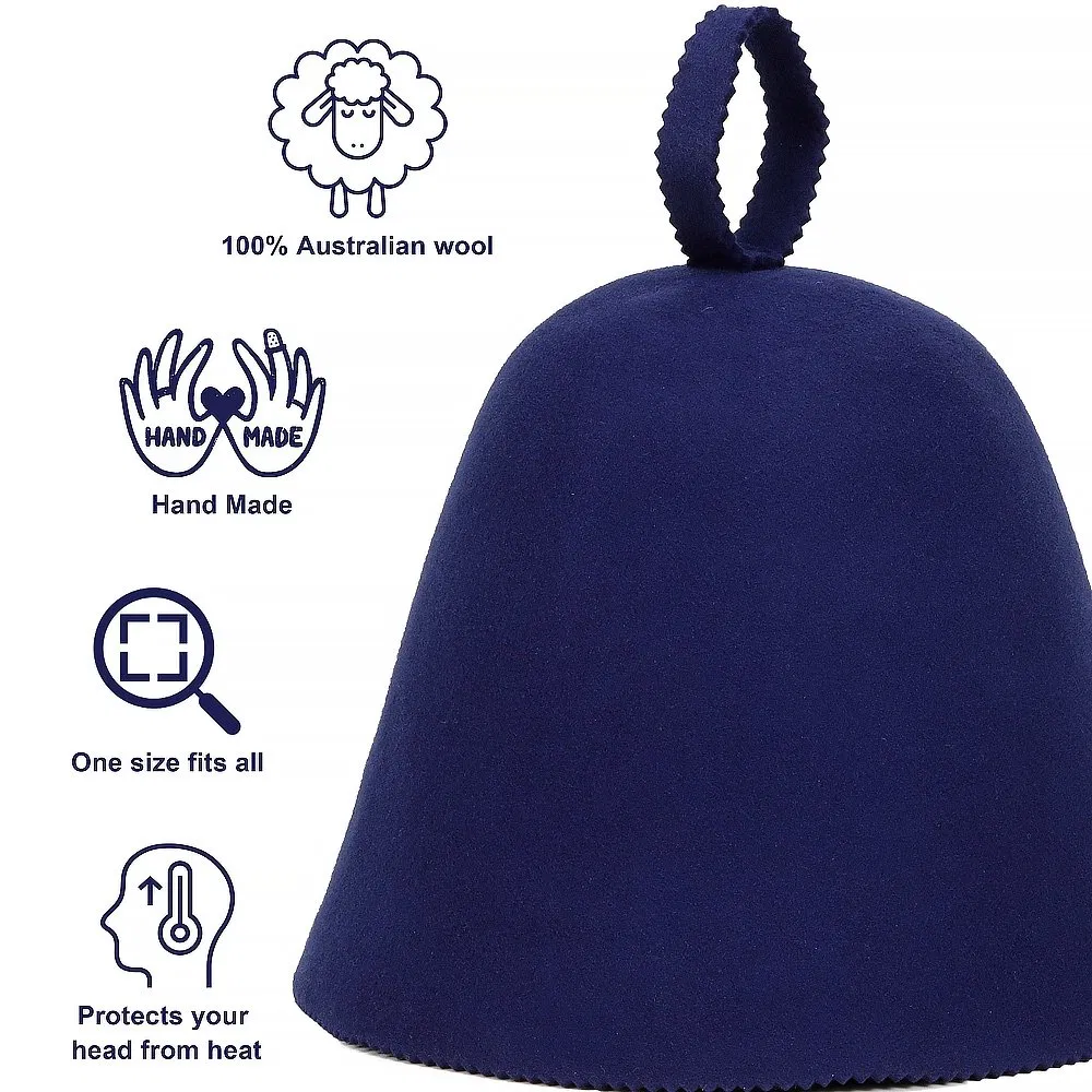 Steam Sauna Room Personal Shower Combo Felt Custom Sauna Hat