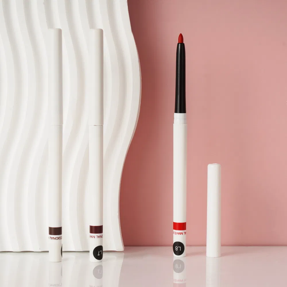 OEM Waterproof Lip Liner Pencil Set Pigmented Colors