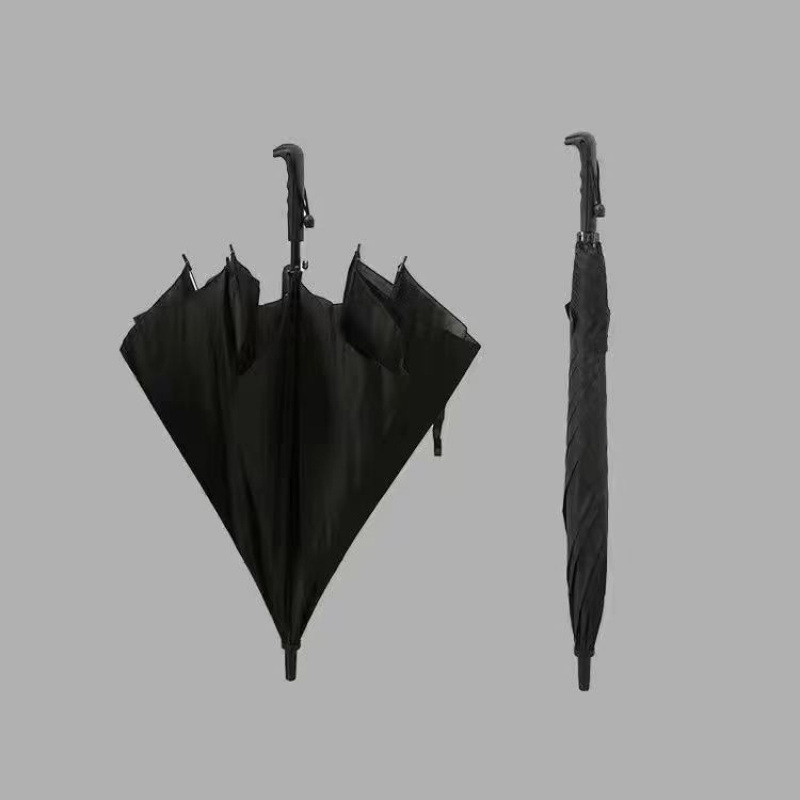 Стильный зонт ПВХ с эргономичной ручкой