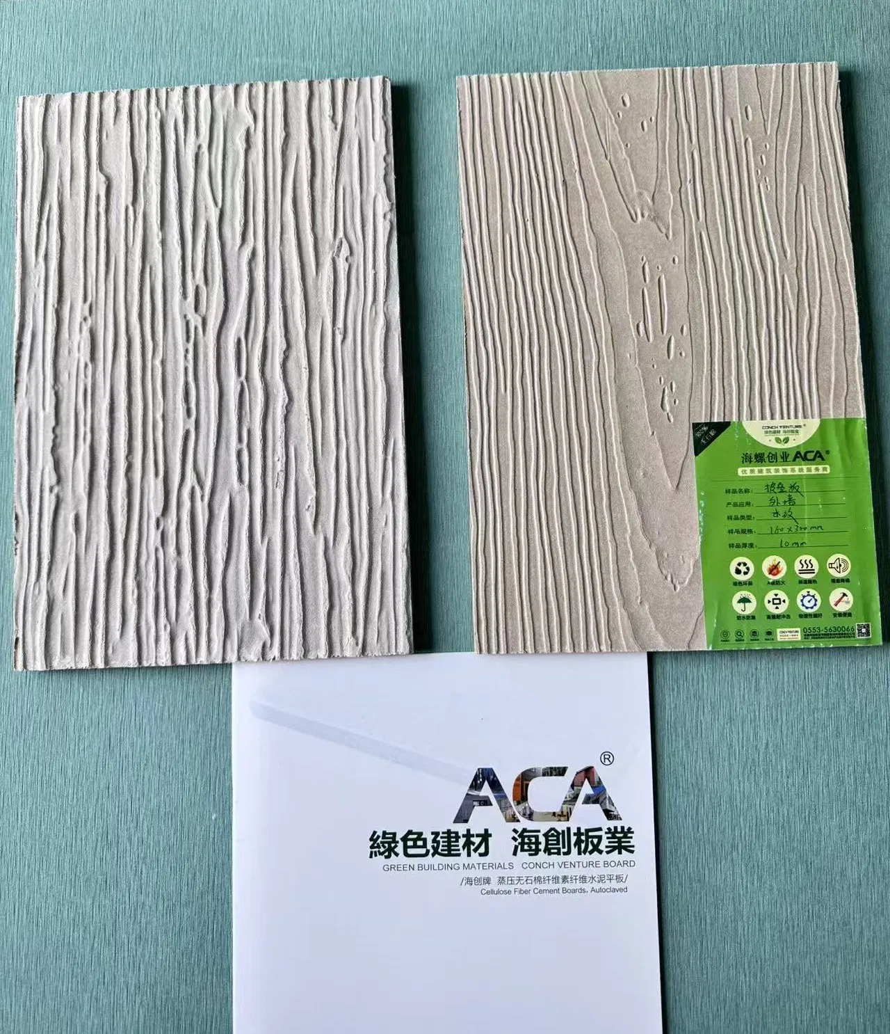 Premium Aca Plain Fiber Cement Siding with High Bending Strength