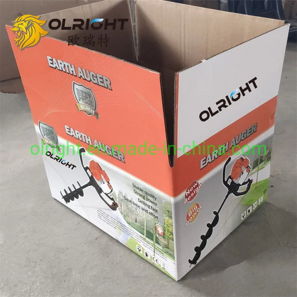 52cc Powerful Gasoline Earth Auger with Drill Bit