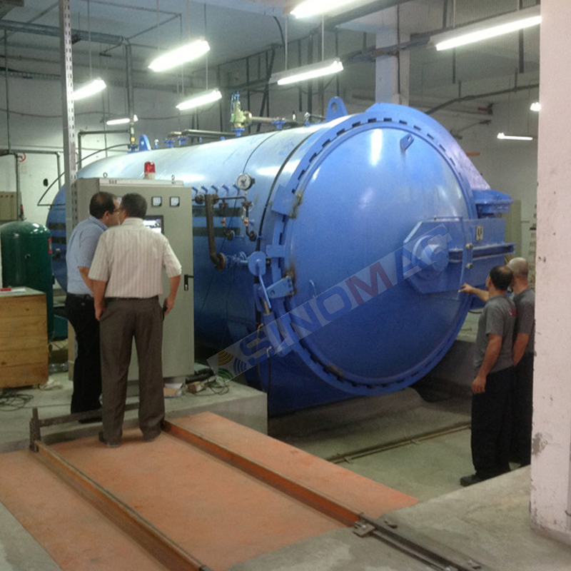 Electric Heating PVB Laminated Glass Curing Autoclave (SN-BGF2860)