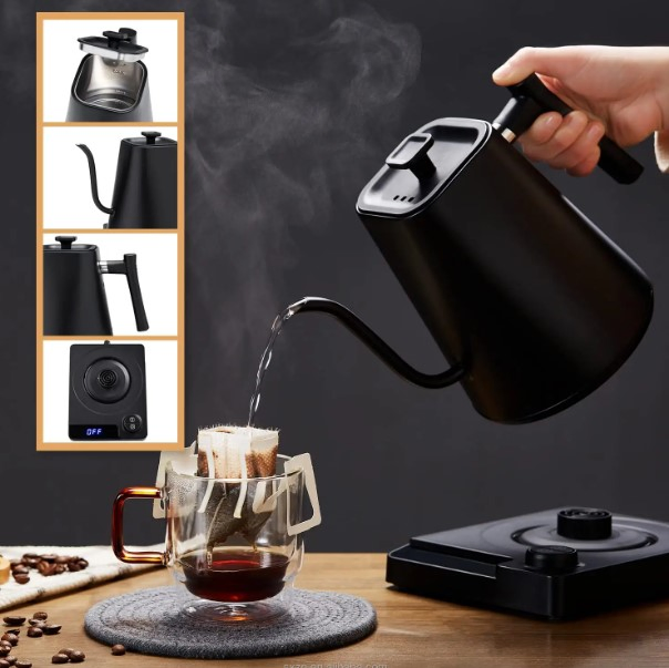 Magnetic Drive Milk Frother 4 in 1 Kitchen Appliance for Perfect Espresso