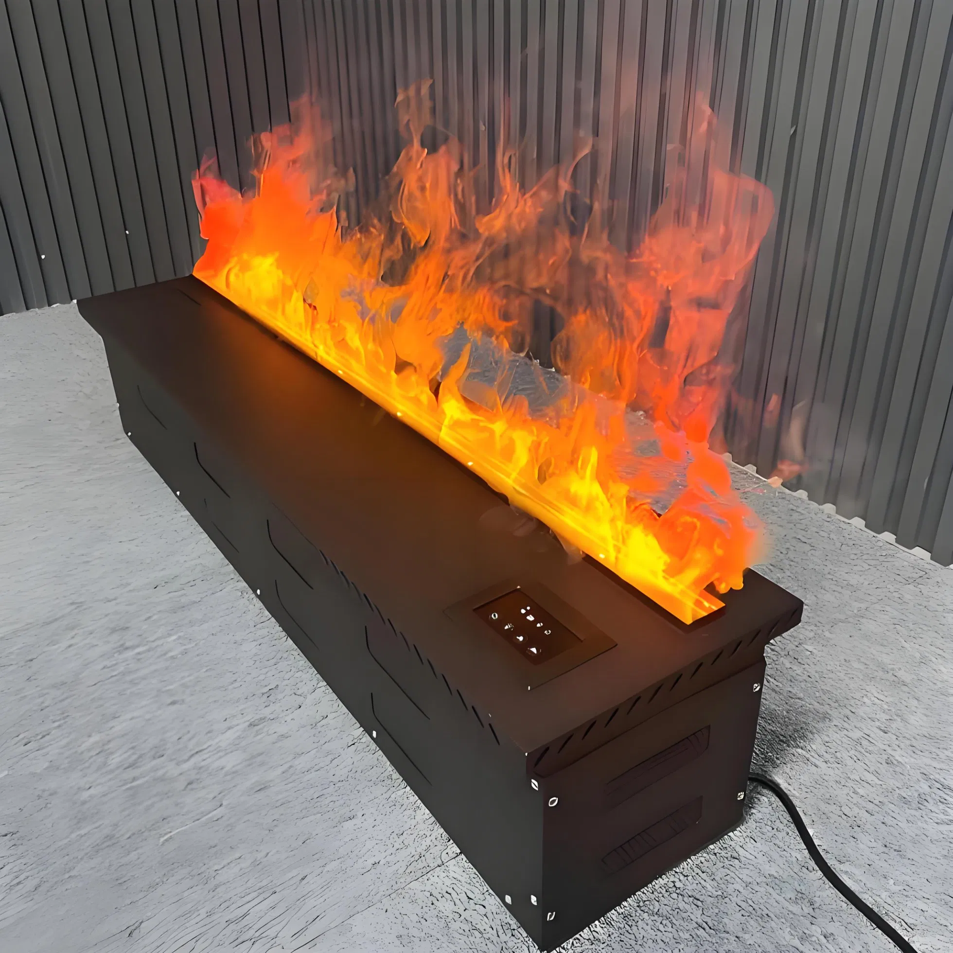 3D Flame Effect Aromatherapy Diffuser Bedroom Essential Oil Mist Sprayer USB Power Supply