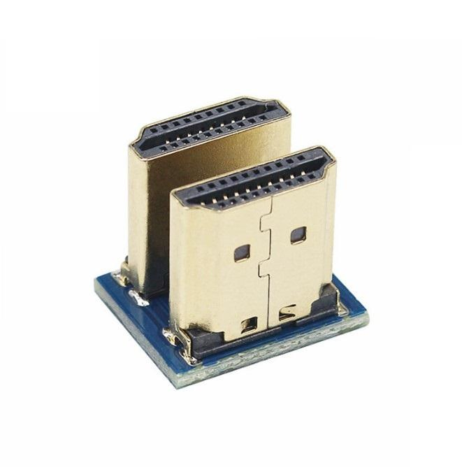 Customized HDMI to Micro HDMI Connector for Raspberry Pi 4b and 3b