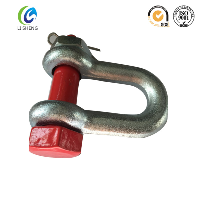 U. S. Type Safety Anchor Chain Shackle