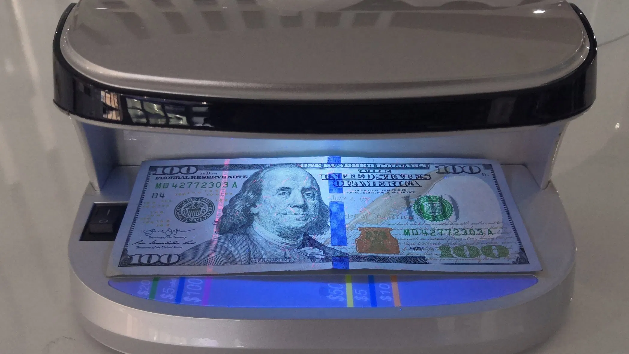 Al-09 Cheap UV Lamp Money Detector Detecting Equipment