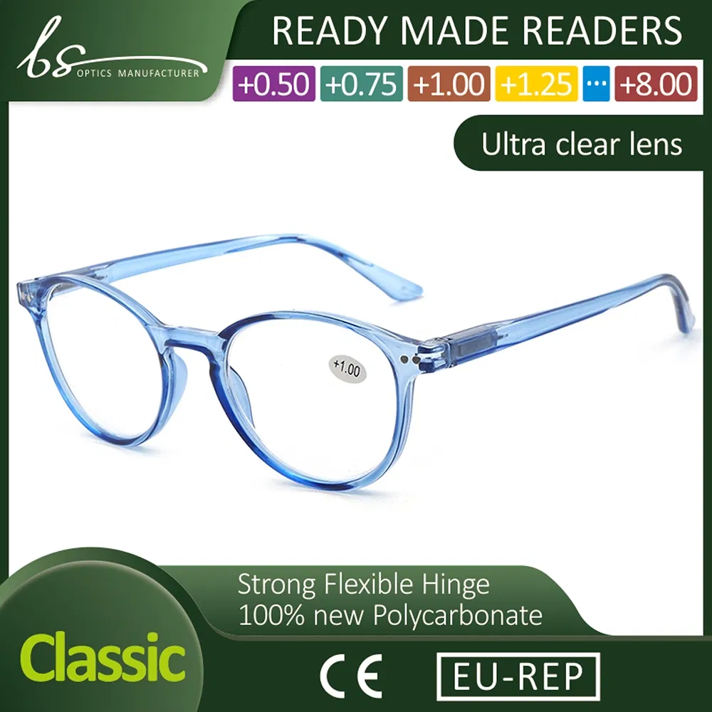 Lightweight Durable Blue Blocking Reading Eye Glasses for Comfortable Everyday Wear