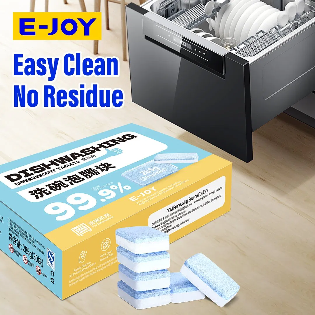 Premium Dishwasher Tablet with Advanced Formula to Fight Hard Water Buildup and Residue