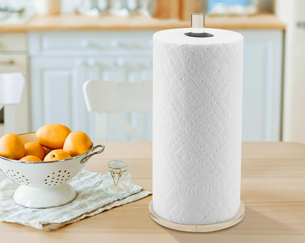 Customized Design Bamboo White or Unbleached Kitchen Towel Roll