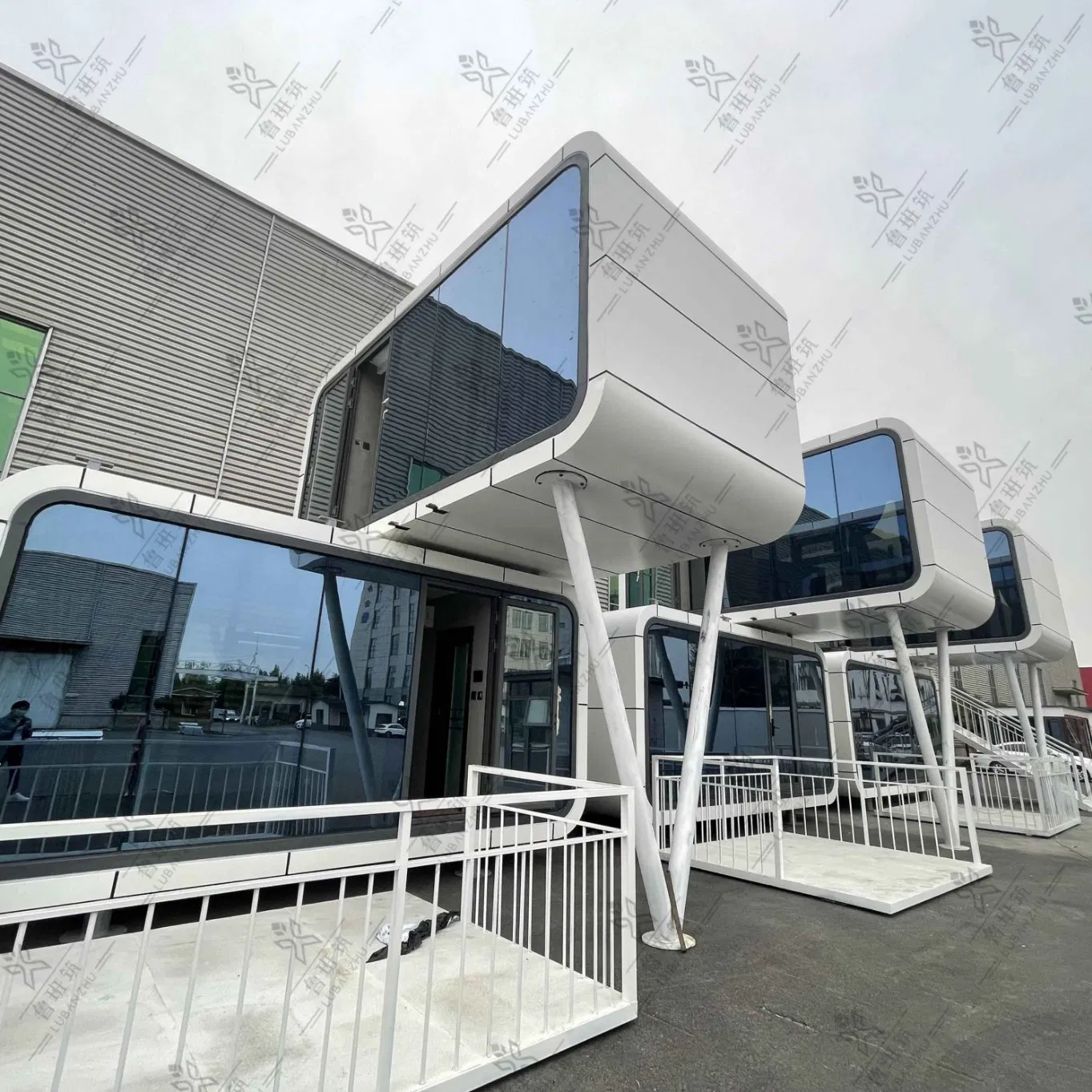 Custom Aluminum Glass Prefab House for Beer Bar/Pop-up Shop/Coffee Shop