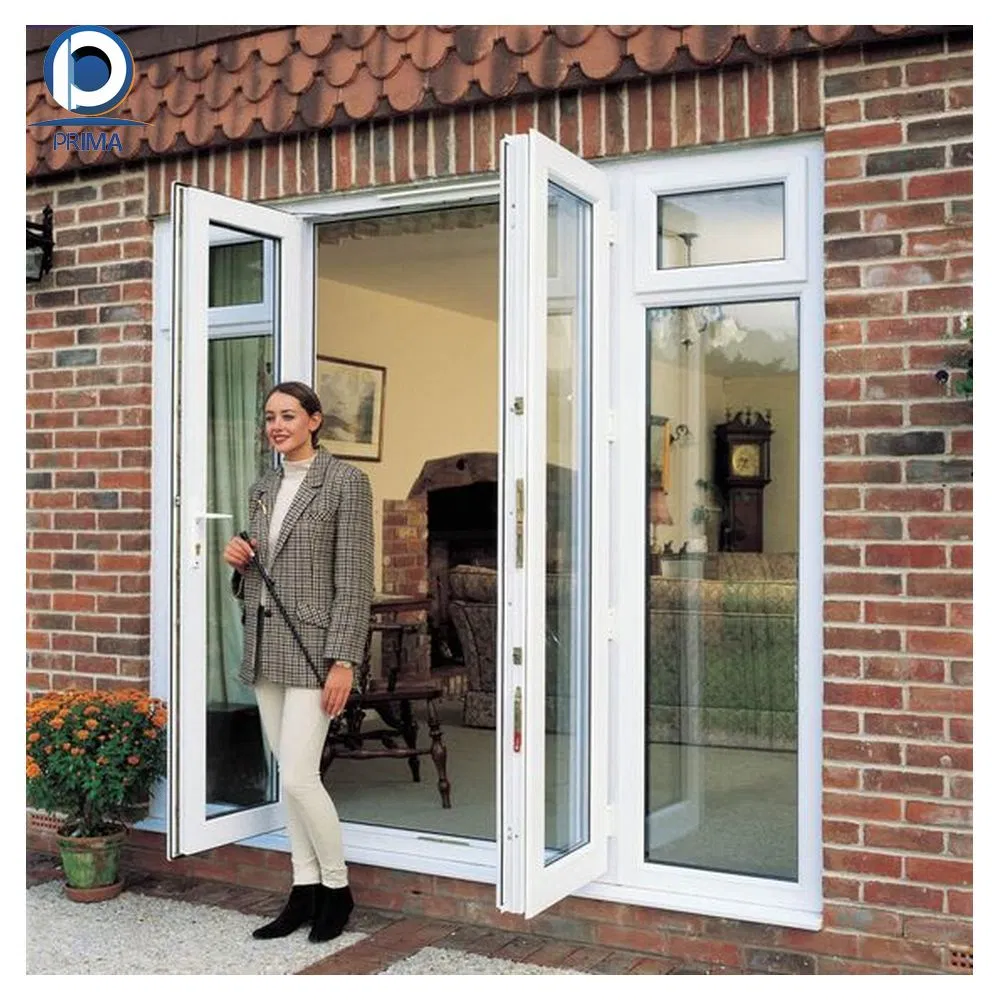 UPVC Doors High Quality Customized Canada USA PVC/UPVC Thermal Break Doors