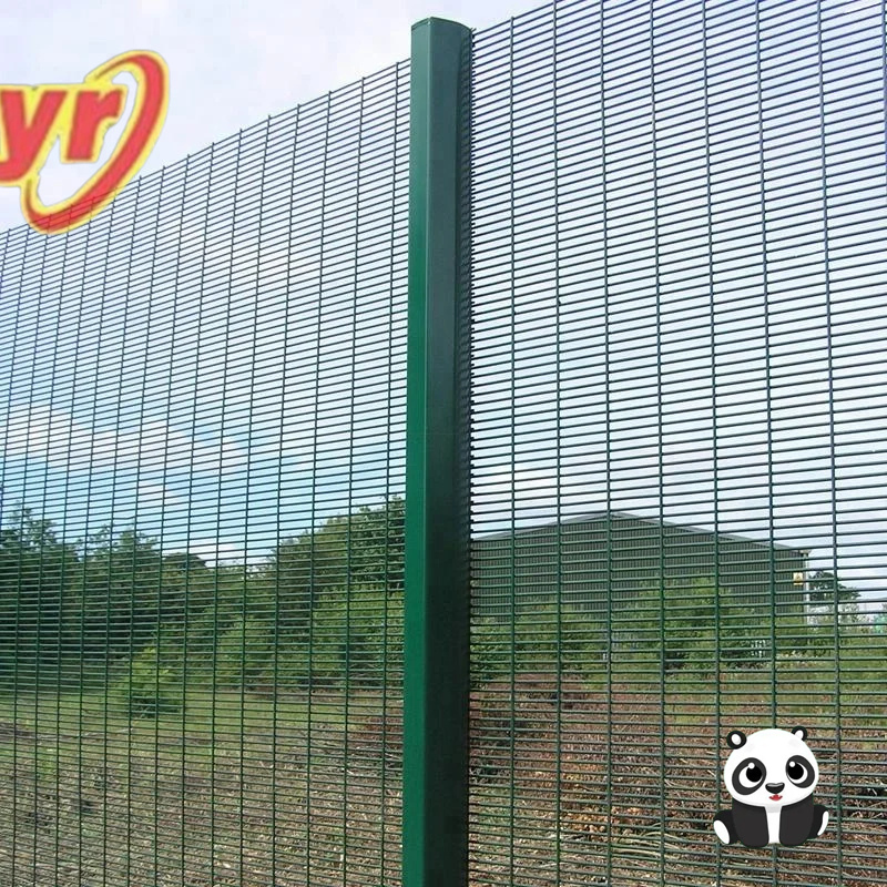 Green Powder Coated 358 High Security Stadium Fence 20+ Years Lifespan