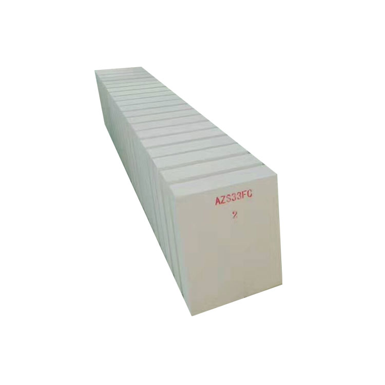 Огнеупорный кирпич AZS для стекловаренных печей