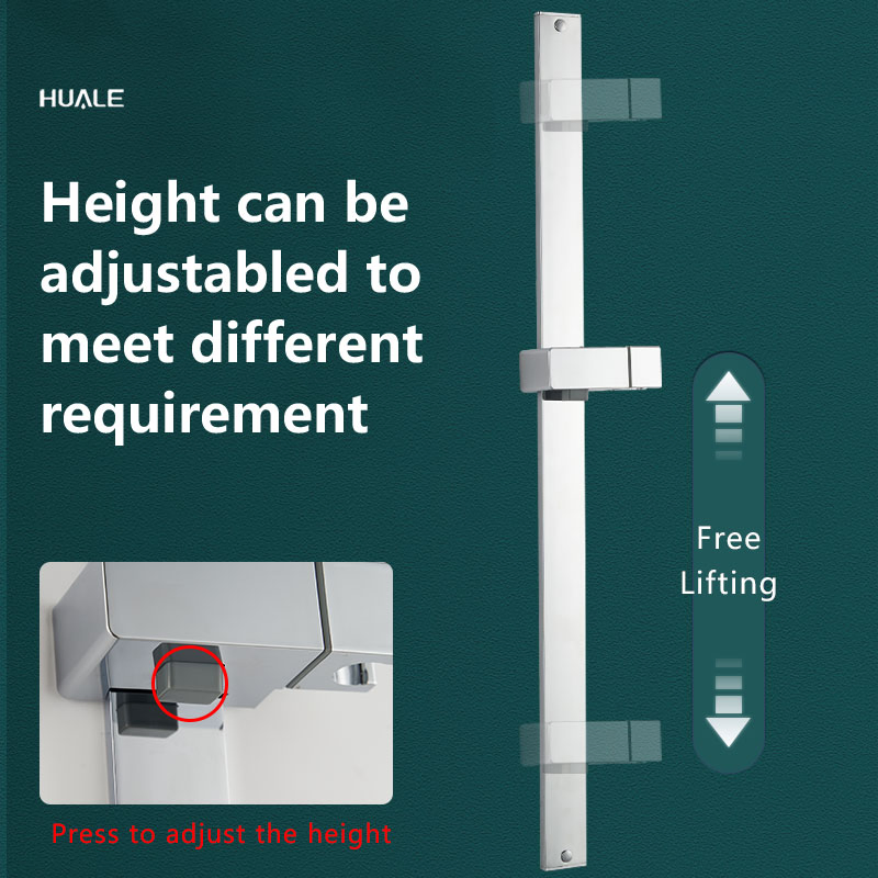 High Quality 5f8002-Sr1t Sliding Bar Shower Set Bathroom Accessories