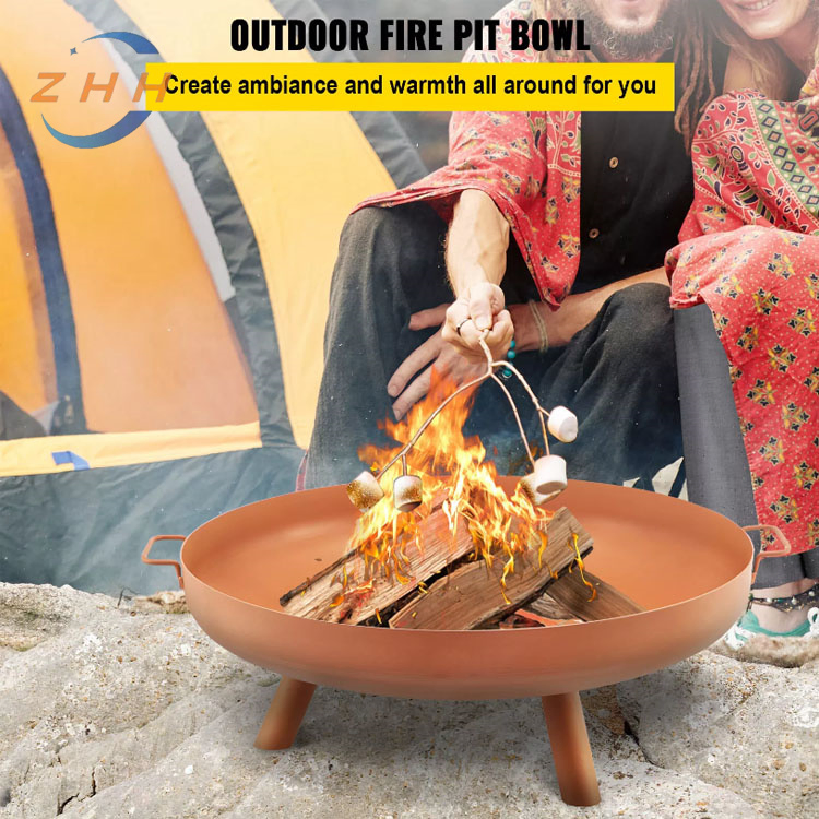 30 Inch to 41 Inch Fire Pit - Patina with Traditional Style