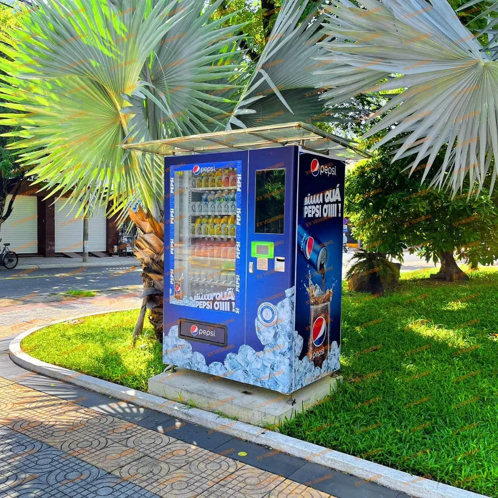 Focusvend Offer Outdoor Vending Machine with Weatherproof Outdoor and Anti-Theft