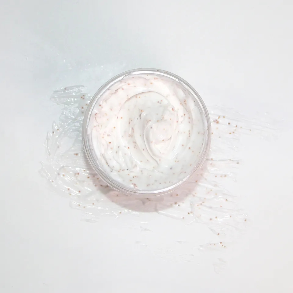 Wholesale Custom Logo Body Care Herbal Cream Milk Skin Lightening Body Scrub