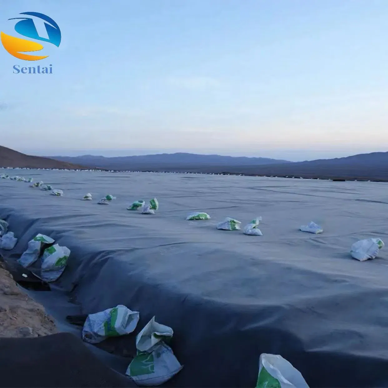 1mm and 2mm Smooth HDPE Geomembrane Landfill Tailings Dam Gold Mine Copper Mine Heap Leaching Tank Pond Liner