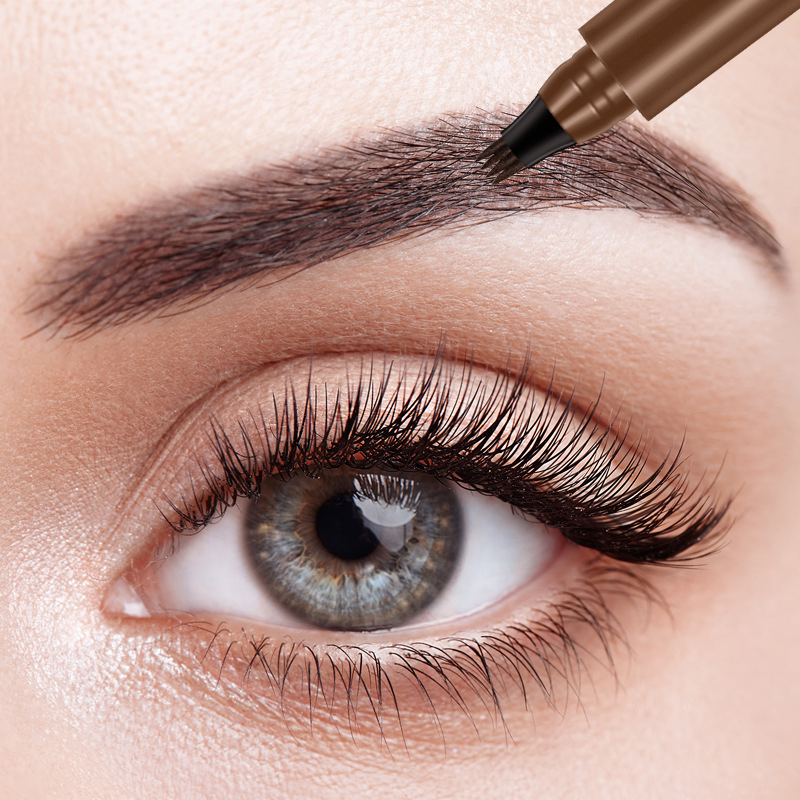 Four Claw Ladies Eyebrow Pencil Man Beard Filler Pencil Wild Split Eyebrow Pencil