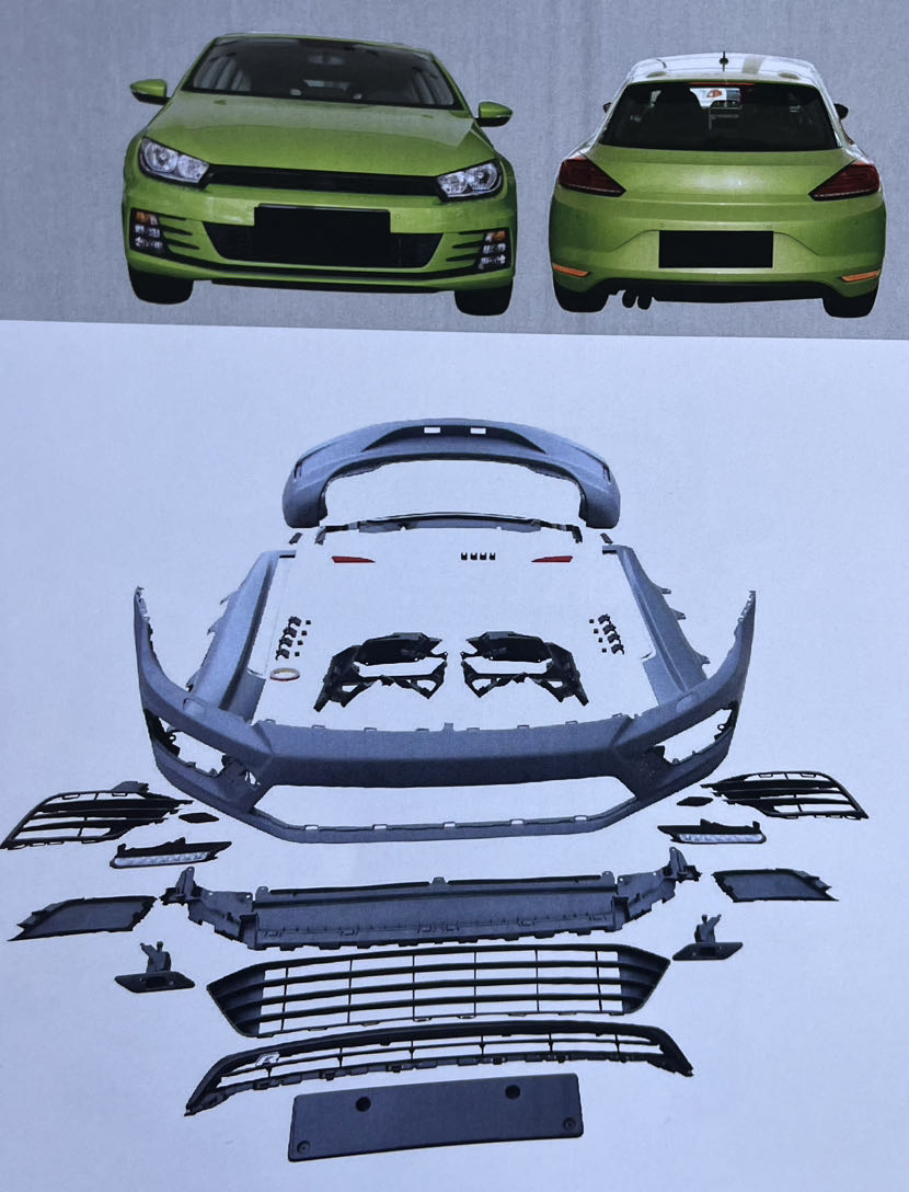 Модернизация и реставрация экстерьера автомобилей серии VW