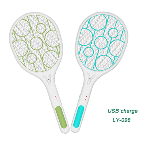 Night Cat Bug Zapper Racket Electric Fly Swatter