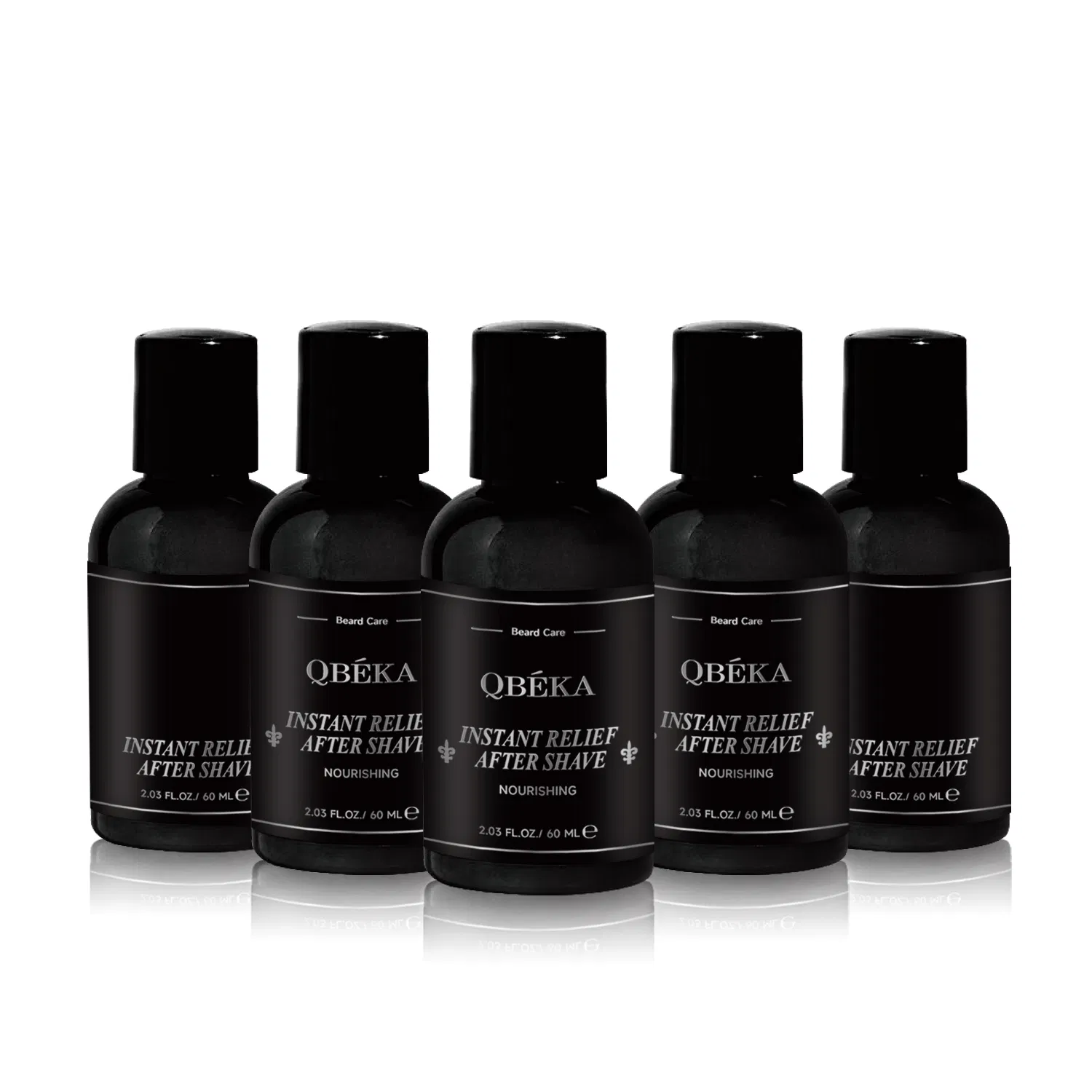Qbeka Instant Relief After Shave Toner Refreshing Soothing Long-Lasting Hydrating Moisturizing Alcohol-Free Formula