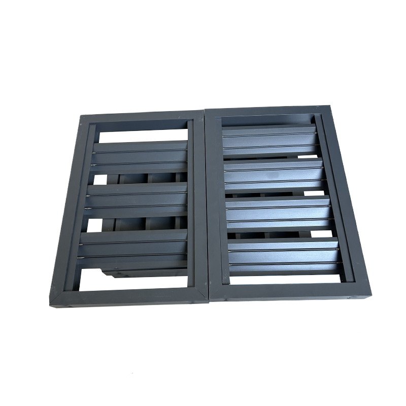 Powder Coated Aluminum Louver and Air Vent Louver for Warehouse Wall Exhaust and Building Sunshade