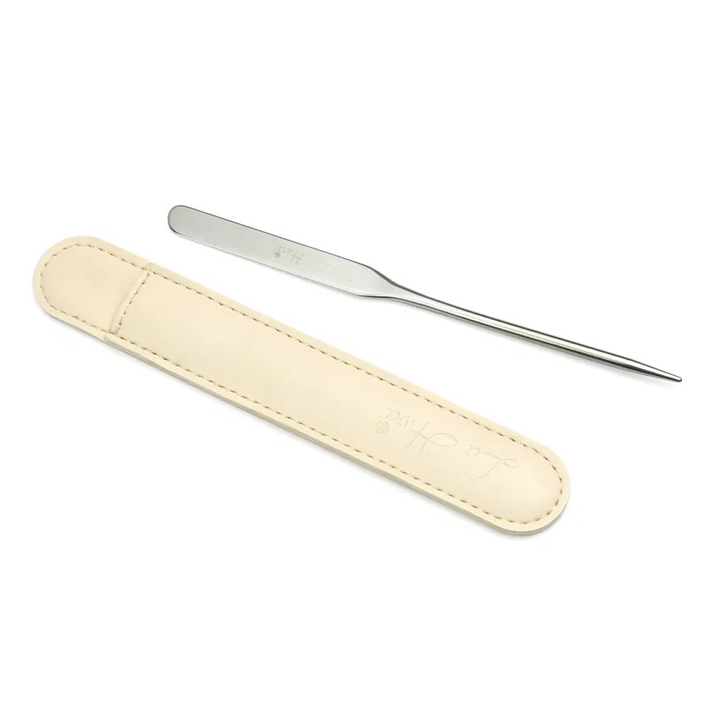High Quality Stainless Steel Cosmetic Makeup Spatula Liquid Foundation Face Mask Metal Spatula