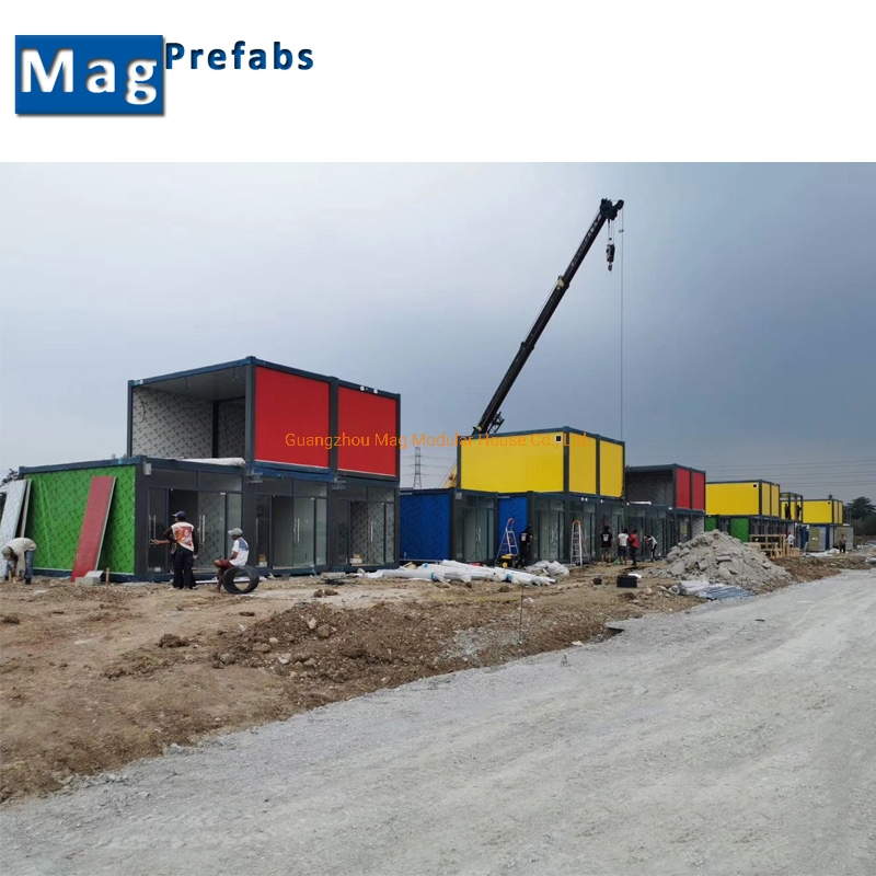Rolling Door Single Floor Mobile Containers Portable Shop