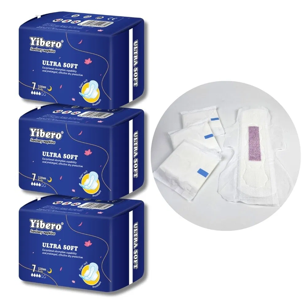 Factory Price Winged Super Absorbent Napkin Products Ladies Sanitary Pad Menstrual Pads