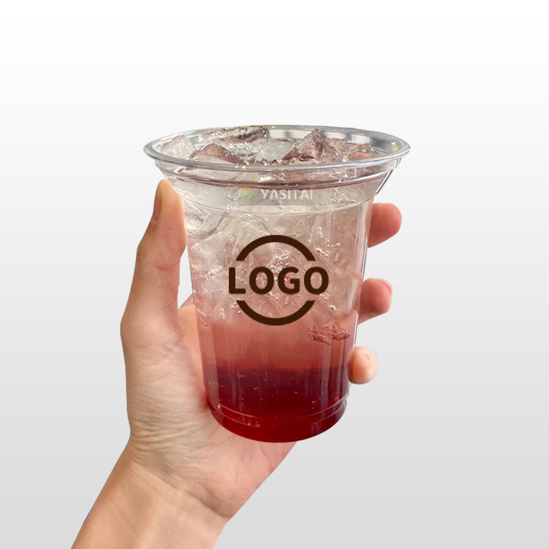 Пластиковые стаканы для Bubble Tea 12/16/20 унций