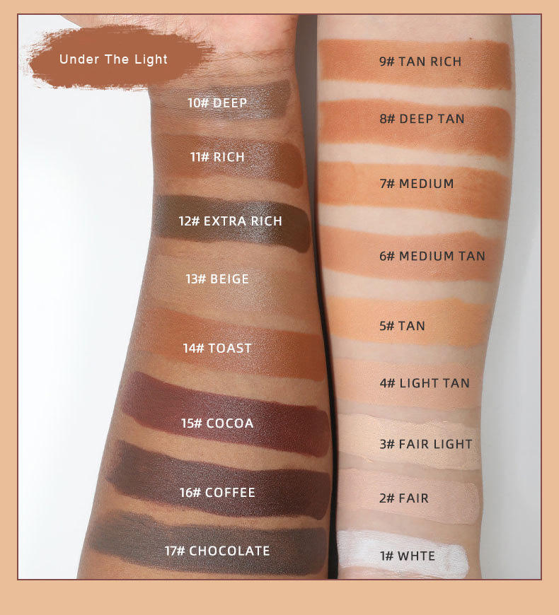 Wholesale Luxury Contouring Private Label Waterproof Vegan Bronzer Concealer Foundation Contour Stick