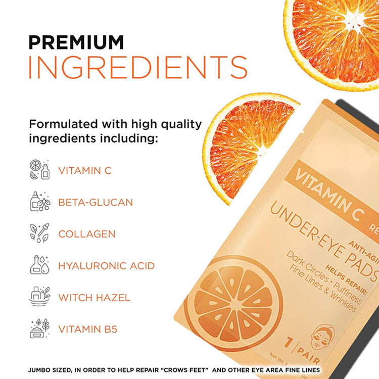 Premium Vitamin C Anti Aging Moisturizing & Lifting Under Eye Mask