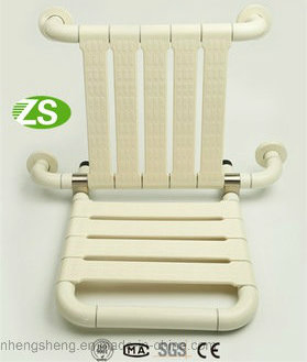 Cheap Bathroom Nylon White Folding Handicap Chairs