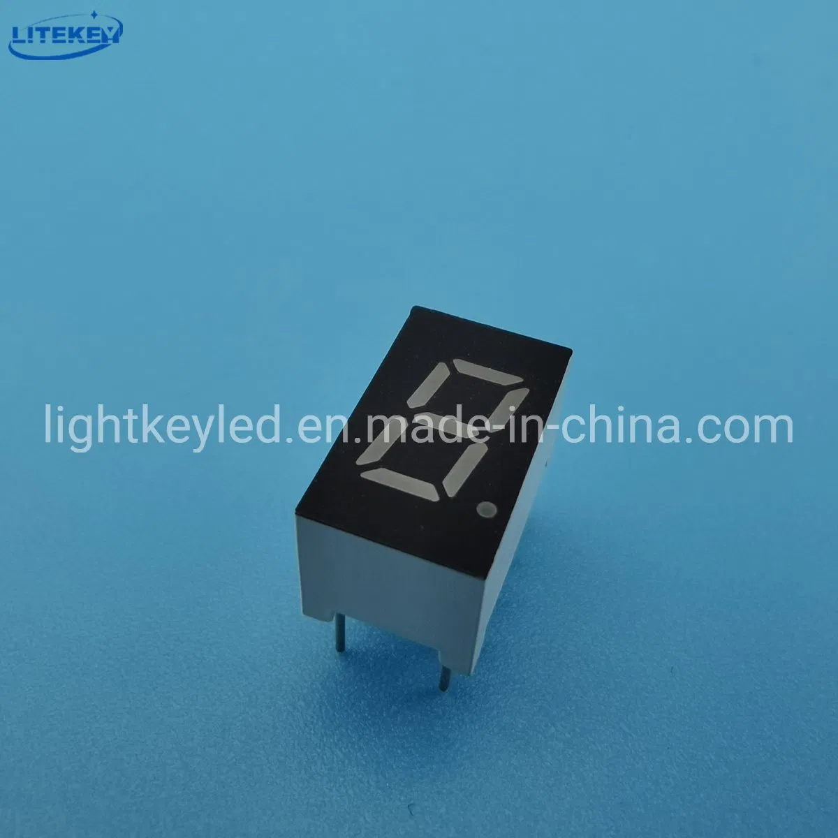 0.3 Inch Single Digit Diamond-Cut 7 Segment LED Display with RoHS From Expert Manufacturer