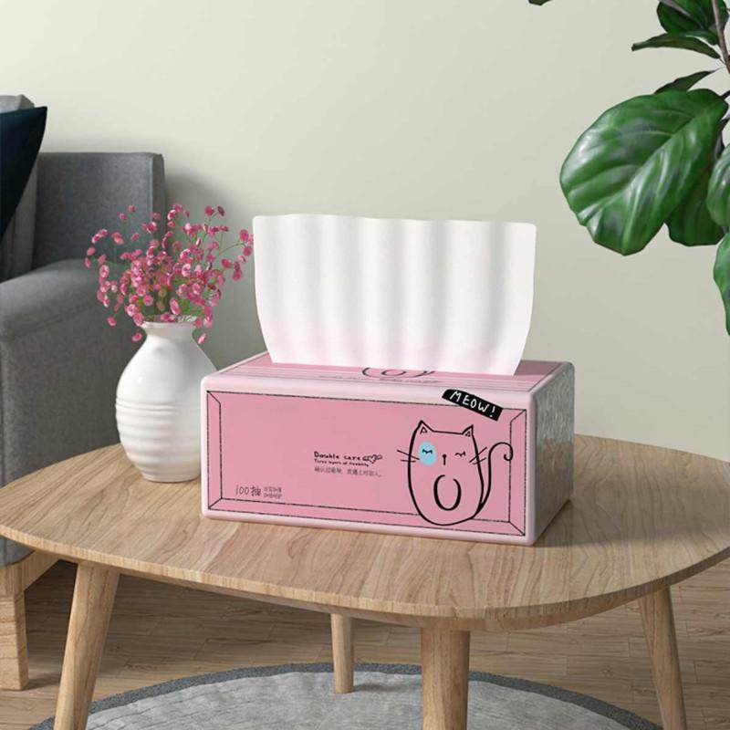 Hot Selling 3ply Customizable and Soft Virgin Wood Facial Tissue Paper