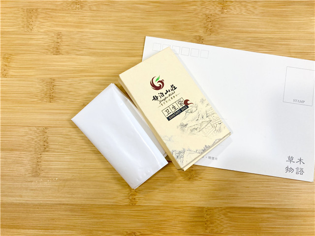 White Mini Strip Custom Shower Caps Hotel Bathroom Shower Cap