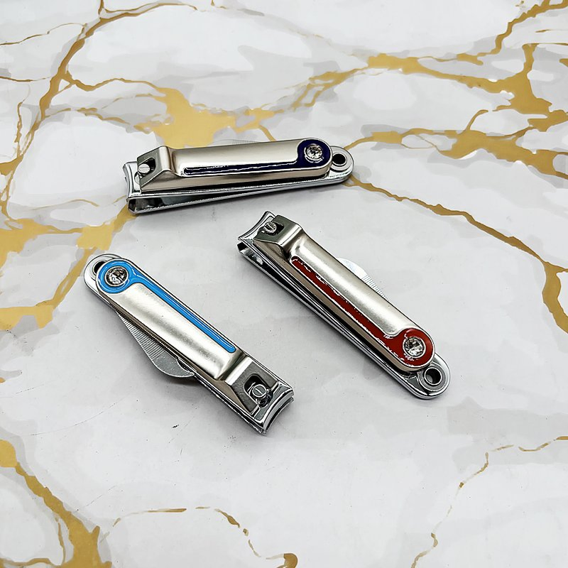 SSS 701A-3 Silver Nail Clippers Convenient Plating Nail Clippers Gift Box Nail Clippers Wholesale