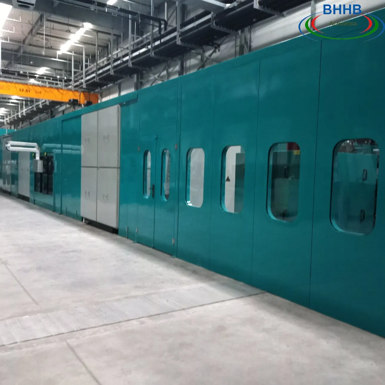 Sound Insulation Devices for Equipment in The Factory Building - Acoustic Barriers