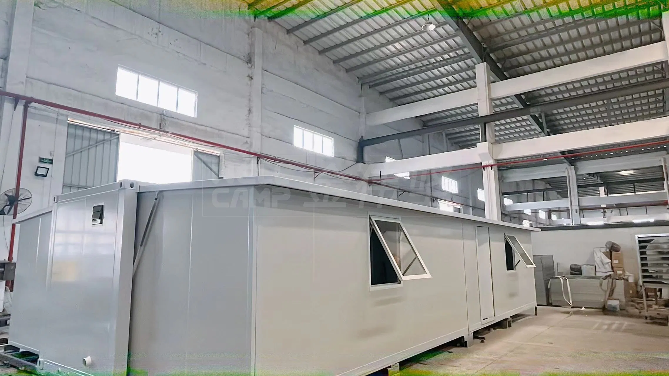 Dormitories Galvanized Steel Porta Cabin 40FT Expandable Container Hotel E40