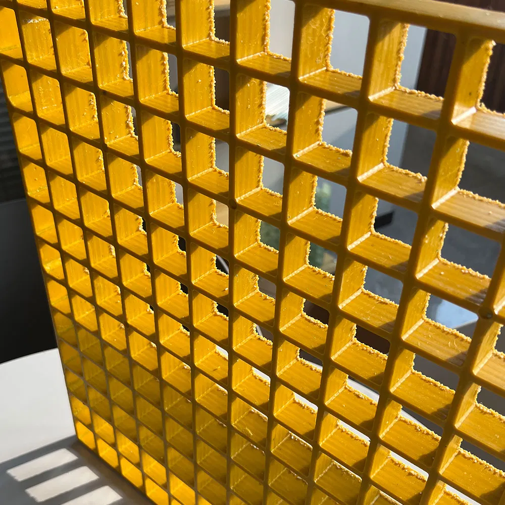 M3825 Lightweight High Strength Cost-Effective Solution Durable Long Lasting Industrial Use Molded Flooring Fiberglass 38mm UV Manufacturer Custom FRP Grating