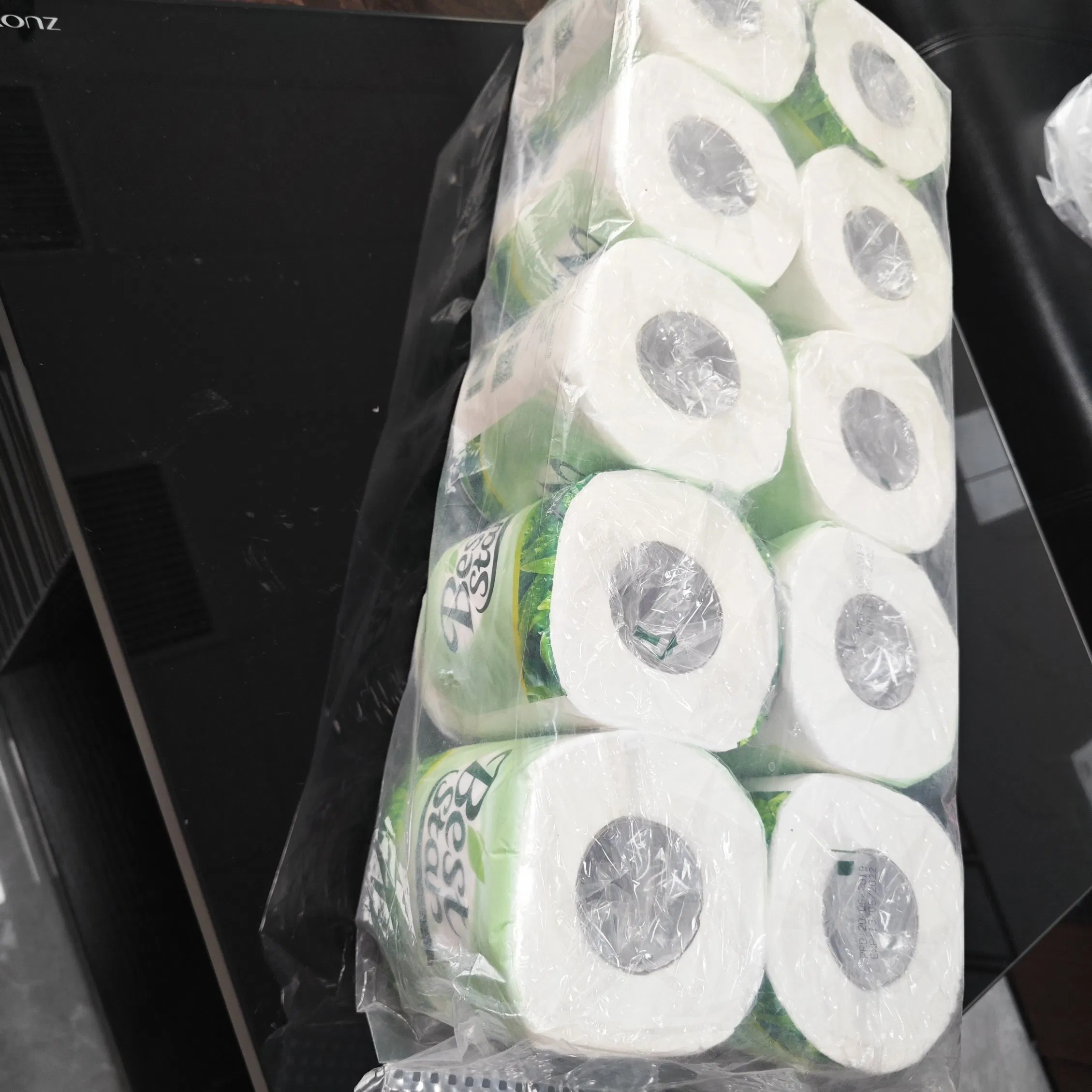 Wholesale Custom Printed Bulk Bathroom Virgin Pulp Toilet Tissue Paper