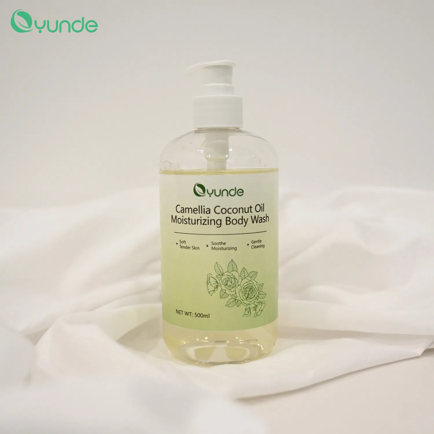 Wholesale OEM ODM Sooth Moisturizing Coconut Oil Shower Gel