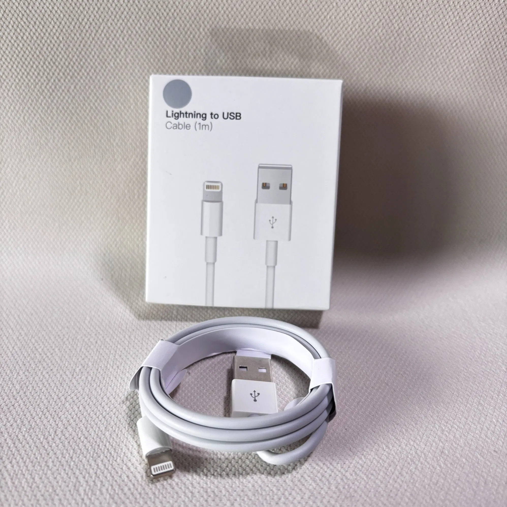 Кабель Lightning to USB 1м, 60W, быстрая зарядка