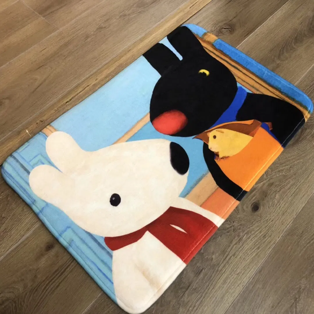 Printed Poyester Mat Rolls with PVC Backing