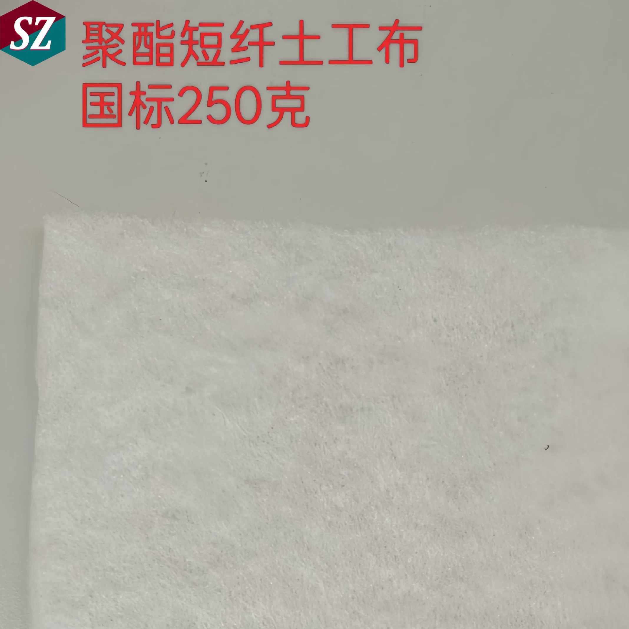 PP Short Fiber Geotextile PP Short Fiber Nonwoven Geotextile 400g Pet Nonwoven Geotextile
