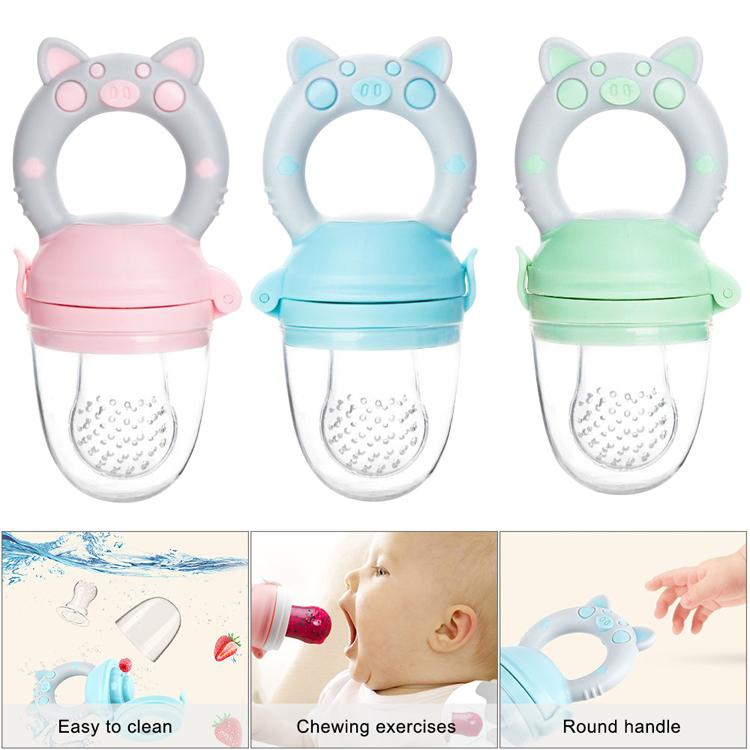 Hotsale BPA Free Silicone Baby Food Feeder Baby Pacifier